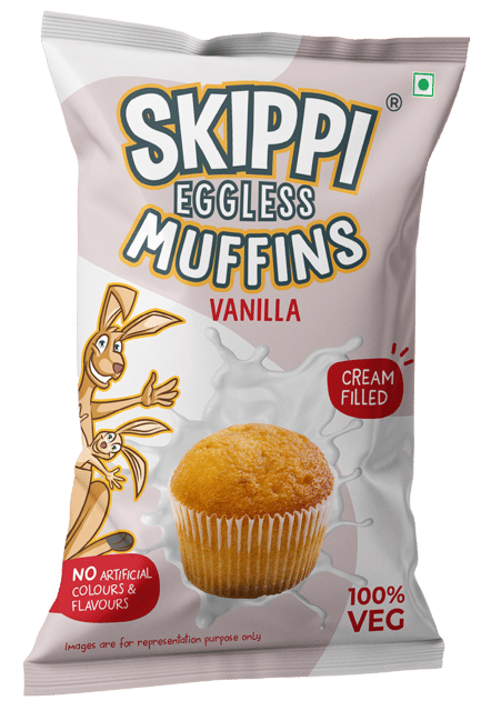 Pack of 15 muffins X  Vanilla  flavours 1 Mono carton